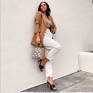 NWT Zara Double Breasted Buttoned Blazer